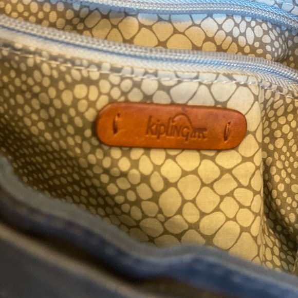 Genuine leather Kipling crossbody/handbag - Picture 11 of 16